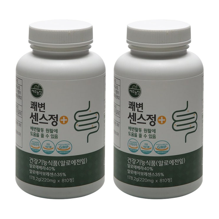 가성비갑 제주농장 알로에 쾌변 센스정, 810정, 2개(로켓배송) 좋아요 가성비갑 제주농장 알로에 쾌변 센스정, 810정, 2개(로켓배송) 좋아요