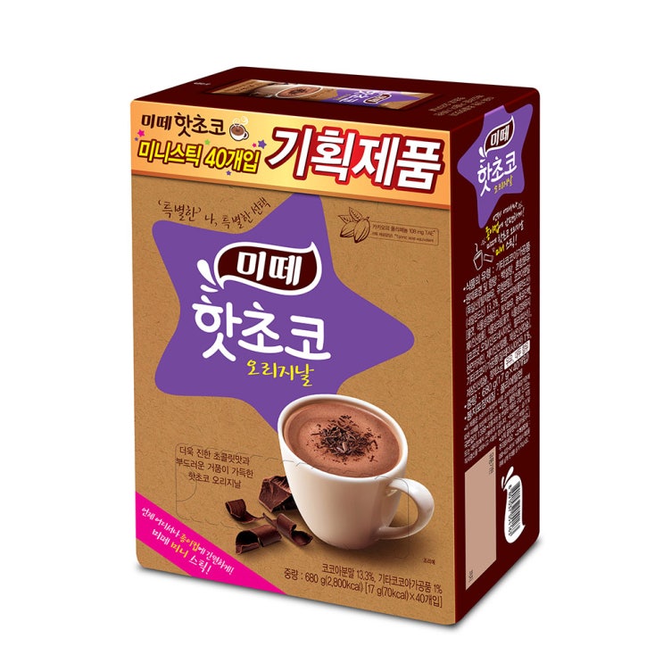 핵가성비 좋은 미떼 핫초코 오리지날, 17g, 40개 좋아요 핵가성비 좋은 미떼 핫초코 오리지날, 17g, 40개 좋아요