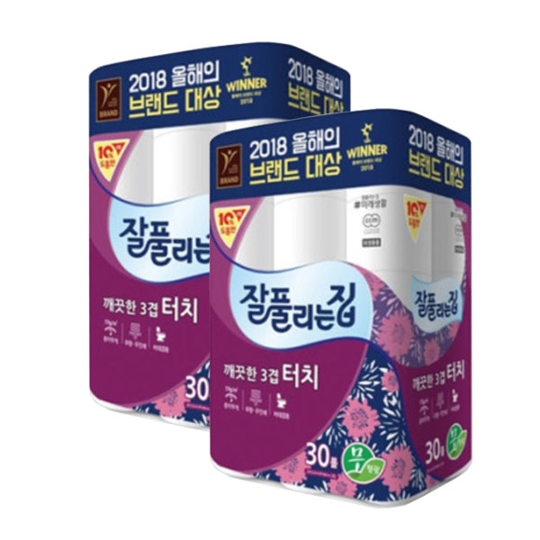 많이 팔린 잘풀리는집 잘풀리는집 깨끗한3겹터치 25mX30롤X 2팩 화장지 휴지, 단품 추천합니다 많이 팔린 잘풀리는집 잘풀리는집 깨끗한3겹터치 25mX30롤X 2팩 화장지 휴지, 단품 추천합니다