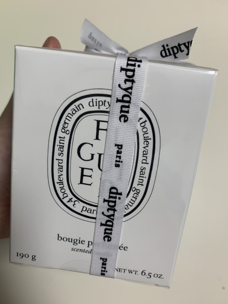  딥디크 캔들 휘기에 선물받았어요! (카카오선물하기)