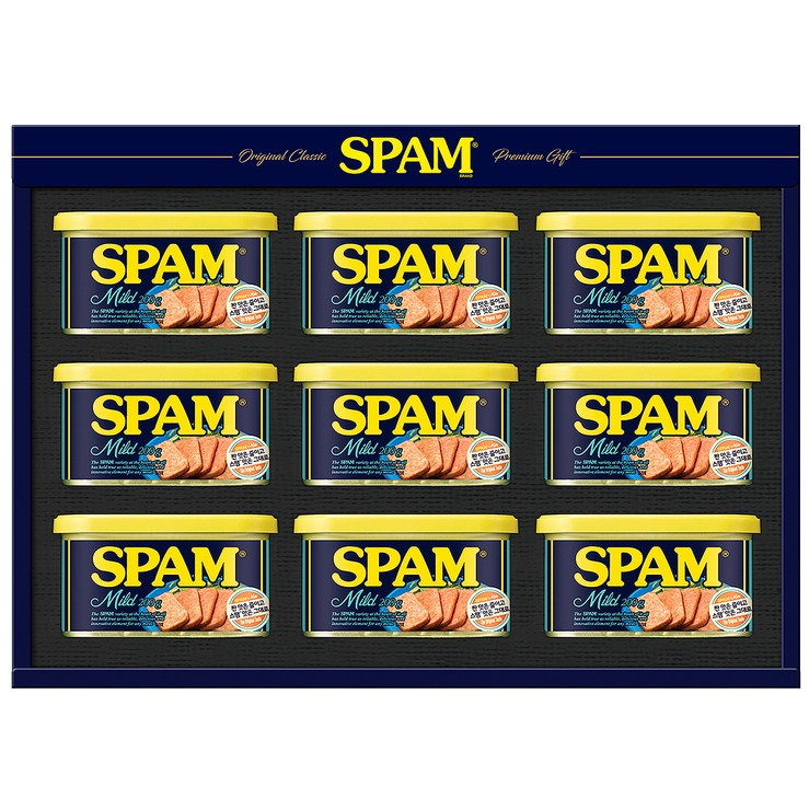 구매평 좋은 스팸 마일드 선물세트 8호X4세트 SPAM Mild Gift Set #8X4set 좋아요 구매평 좋은 스팸 마일드 선물세트 8호X4세트 SPAM Mild Gift Set #8X4set 좋아요
