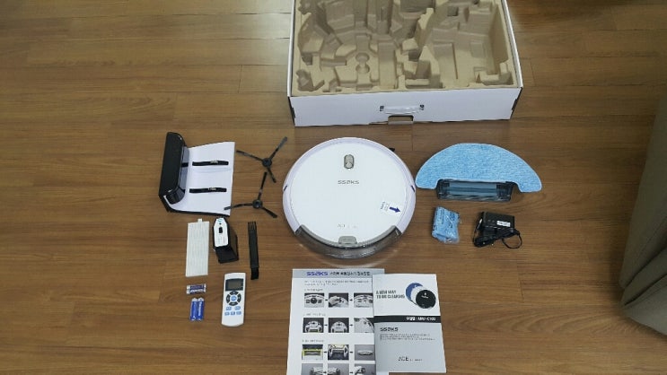  2021년 싹스 스마트 로봇 물걸레 청소기 ARW-C100