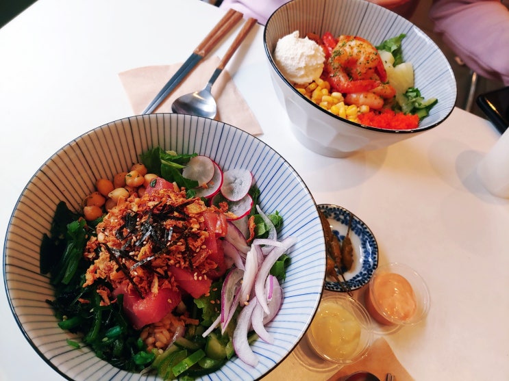  성수 맛집, 건강식 다이어트 샐러드 전문점 '다포케'