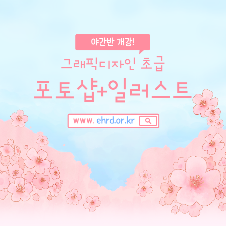 순천, 광양 포토샵+일러스트 초보자도 할 수 있어요^^ - 파란직업전문학교