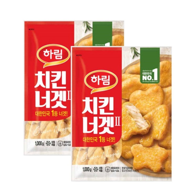 선호도 높은 하림 치킨너겟(2), 1kg, 2개 좋아요 선호도 높은 하림 치킨너겟(2), 1kg, 2개 좋아요
