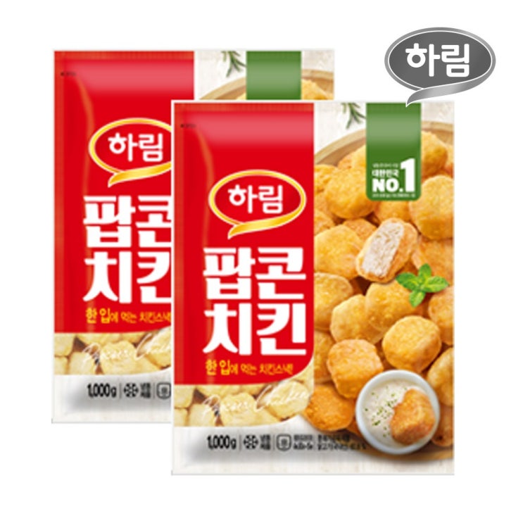 구매평 좋은 하림 팝콘치킨, 1kg, 2개 좋아요 구매평 좋은 하림 팝콘치킨, 1kg, 2개 좋아요
