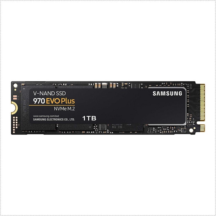 가성비 좋은 삼성전자 970 EVO Plus 1TB NVMe PCIe M.2 2280 SSD, MZ-V7S1T0B/AM 좋아요 가성비 좋은 삼성전자 970 EVO Plus 1TB NVMe PCIe M.2 2280 SSD, MZ-V7S1T0B/AM 좋아요
