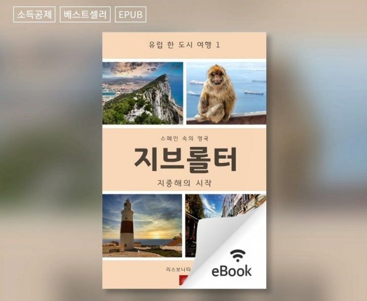  여행다니며 작가가되고 싶다면 이 책 주목! 소장하게 만드는 가이드북 지중해의 시작 지브롤터