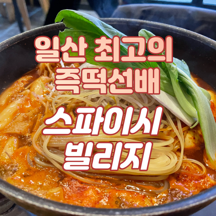 일산 탄현동 즉석떡볶이 맛집 최애 등극 / '스파이시 빌리지'