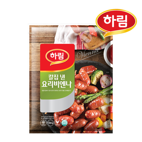 후기가 좋은 하림 칼집 낸 요리비엔나, 1000g, 1개 ···