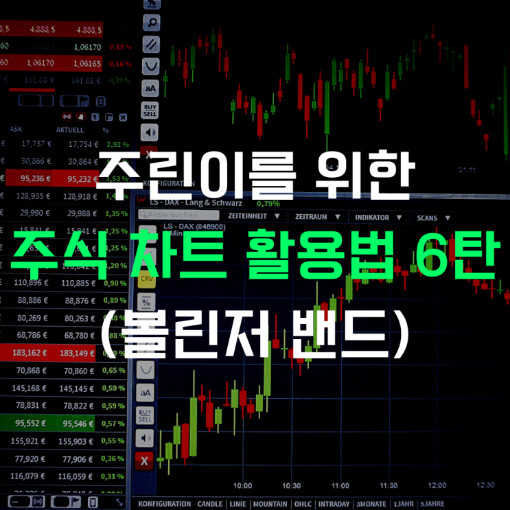  주식차트 이것만 알면 공부 끝! (주식 볼린저밴드 Bollinger Band 보는 법)