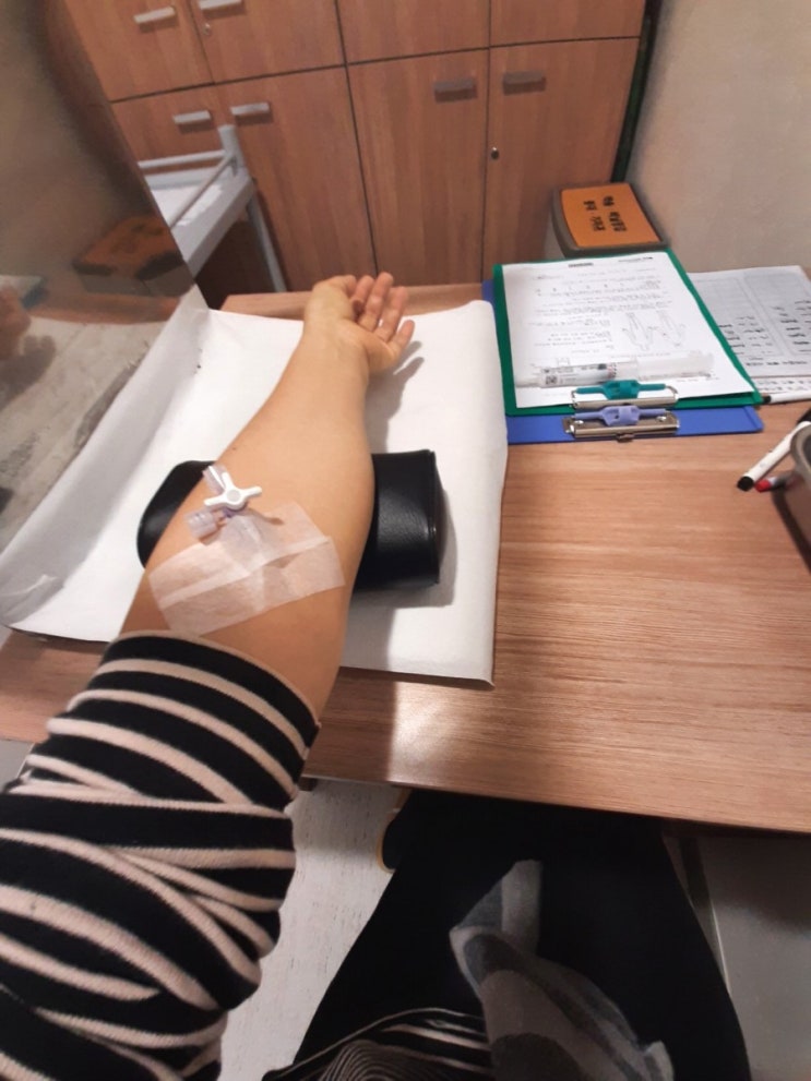  CT 촬영, 뼈 검사하고 왔어요.