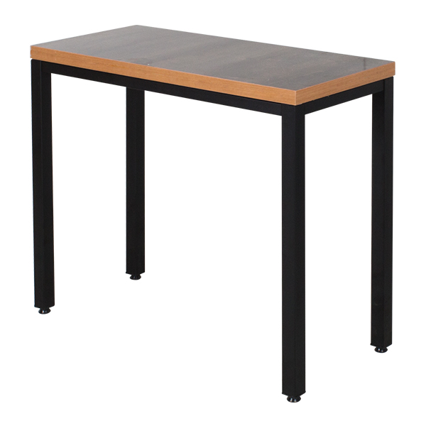 갓성비 좋은 베니올 베니1 900X400 컴퓨터책상 카페테이블 식탁 다용도탁자 업소용 가정용, 36T/40각 블랙-흑마루 ···