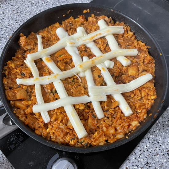  남은 떡볶이 활용법 • 깍두기볶음밥 만들기 • 깍두기 요리