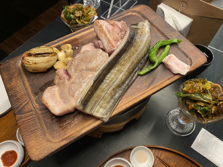  압구정고기집 돼장 도산공원맛집리스트