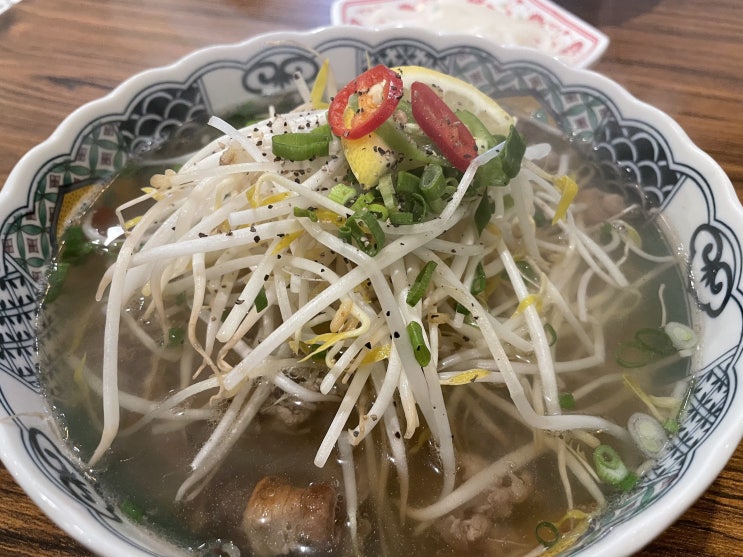  일산 쌀국수 한뫼당 강추!