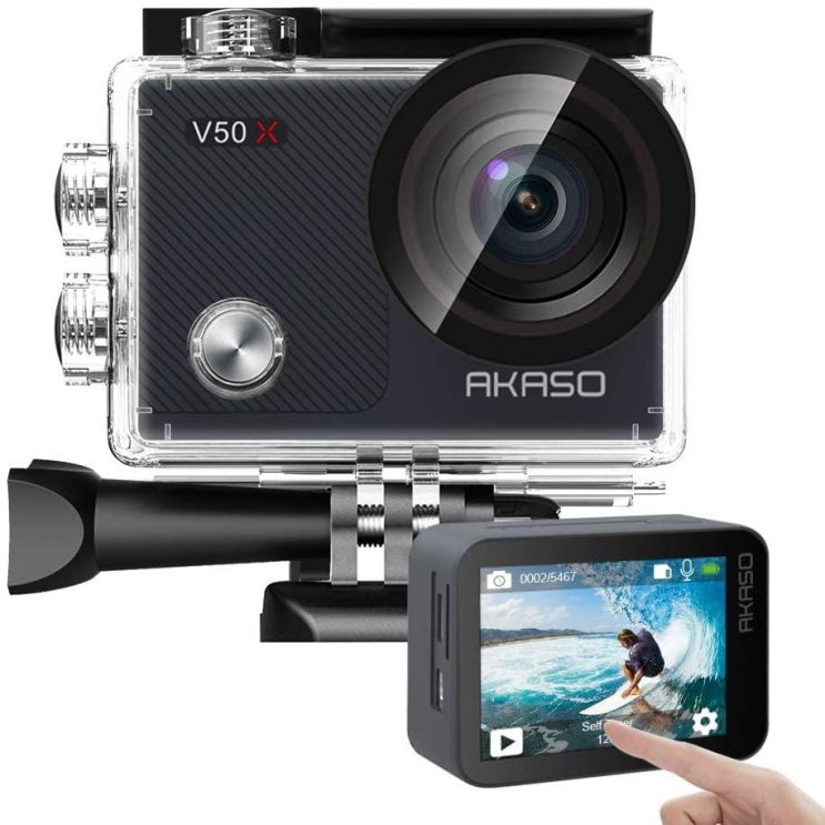 인기있는 아카소 V50X 네이티브 4K30fps WiFi 액션 카메라 헬멧 액세서리 키트 액션캠 추천해요 인기있는 아카소 V50X 네이티브 4K30fps WiFi 액션 카메라 헬멧 액세서리 키트 액션캠 추천해요