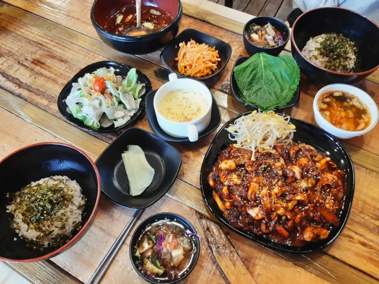  [경기 용인] 불맛가득 용인 쭈꾸미 맛집은 바로 여기! "초량채"(위치/메뉴/가격/주차/영업시간)