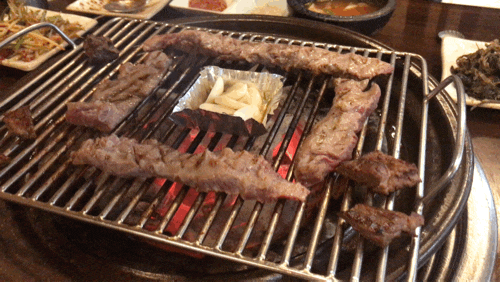 갈매기살 가브리살이 너무나 맛있는 쌍용동 숯불화로전문구이 정지뜰 / 천안식후감