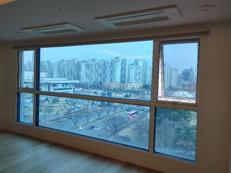  수원 아파트썬팅 인계동 유리창문 열차단썬팅 한화꿈에그린파크 주상복합 유리창문썬팅 자외선차단썬팅