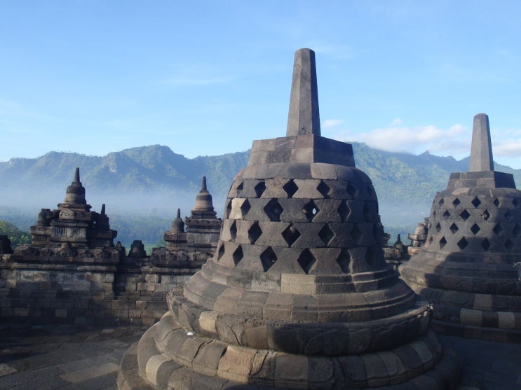 [1년 전 오늘] 인도네시아 족자카르타 여행 (유네스코 유산: 보로부두르 사원)