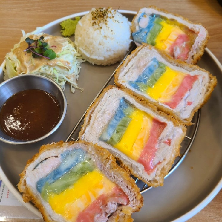  [시흥 은행동] 오유미당 은계지구 맛집 / 알록달록 오지개돈가츠, 돈코츠쌀국수 후기