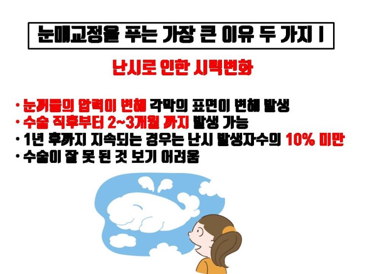  안검하수 교정 후 견디다 못해 눈매교정을 풀게 만드는 두 가지 이유
