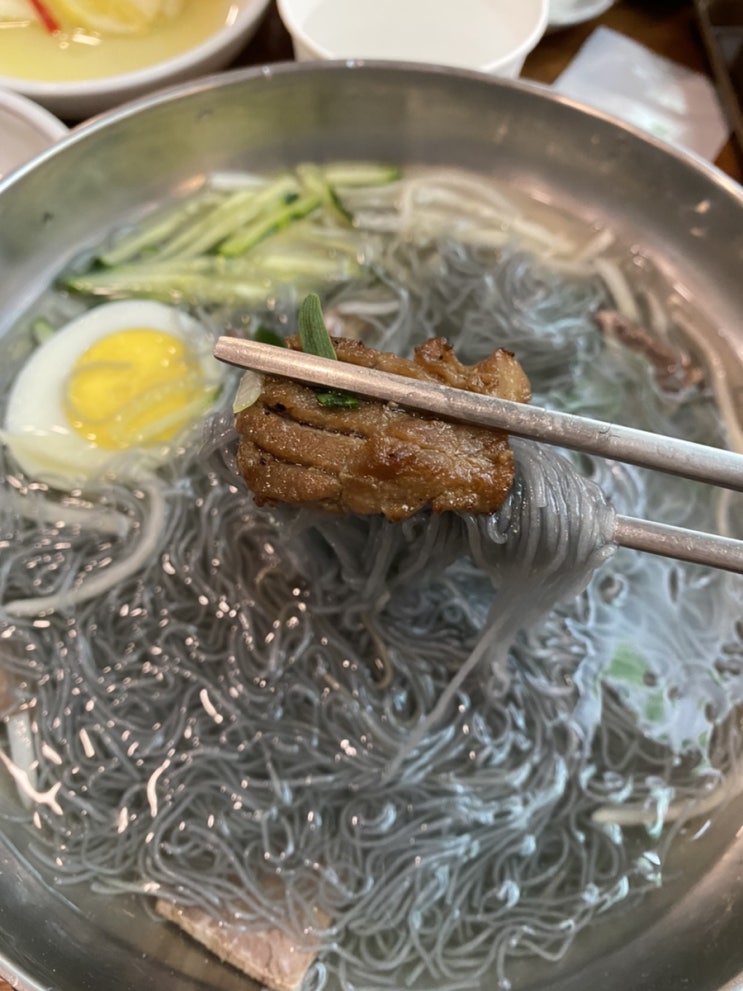  경북 영주 < 우정면옥 > 인삼 석갈비와 냉면은 최고의 조합 !