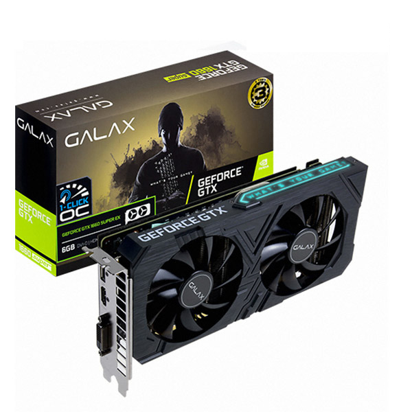 요즘 인기있는 갤럭시 GALAX 지포스 GTX 1660 SUPER EX OC D6 6GB 그래픽카드 BLACK 추천합니다