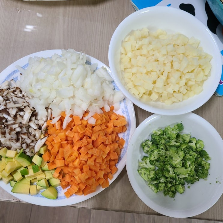  카레&짜장 만들기