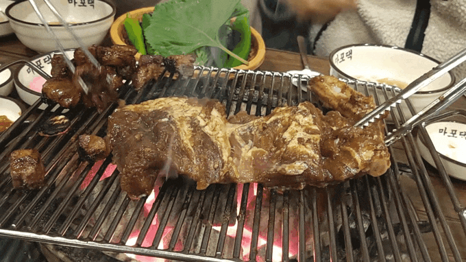  진안동갈비 흡족했던 마포댁 돼지갈비