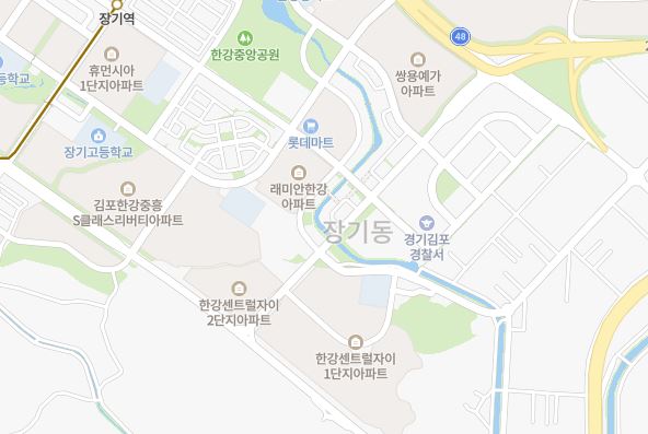 김포한강신도시의 명소 '라베니체 수변공원'