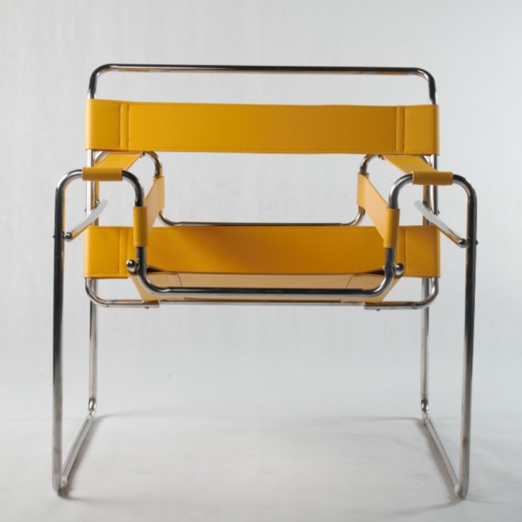 인지도 있는 마르셀브로이어 바실리체어 라운지 감성 1인암체어 의자, 노랑 추천합니다
