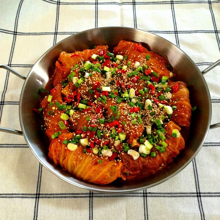  묵은지 등갈비찜, 예쁘고 맛있게 만드는 방법/ 저탄수 등갈비 김치말이 찜, 이렇게 맛있어도 되는 겁니까?