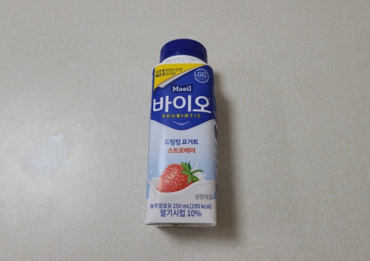  GS25 바이오 드링킹 요거트 스트로베리 후기