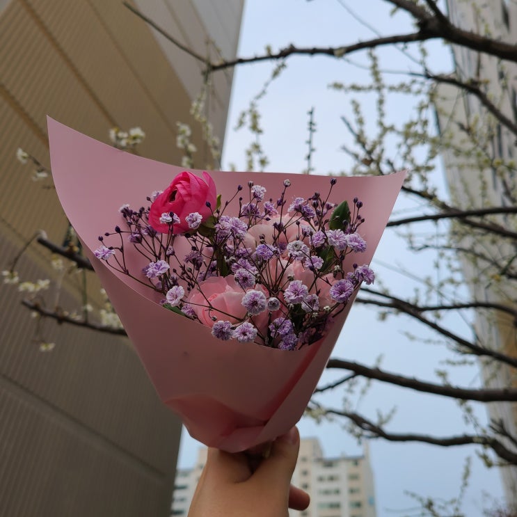  #꽃다발 #꽃꽂이