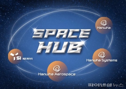 한화그룹 우주산업 전담 '스페이스 허브' 출범 (한화에어로스페이스, 한화시스템, 쎄트렉아이 연합)