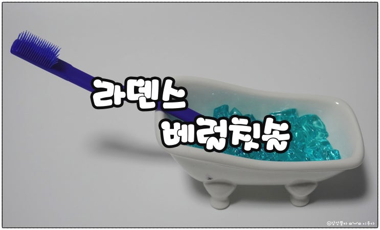 잇몸관리 라덴스 베럴칫솔로 치카치카~!!