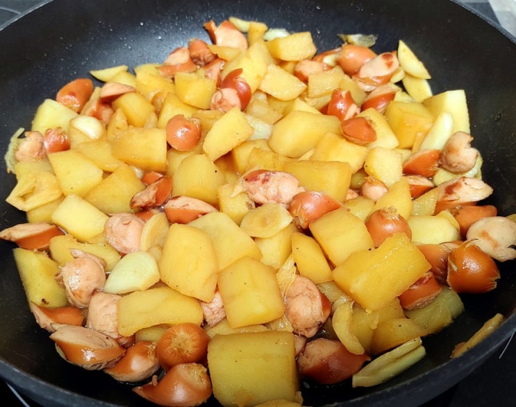 간단한 감자조림 만들기
