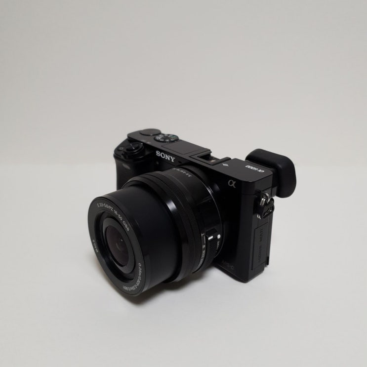 SONY 소니 알파 A6000 블랙(16-50mm) 번들렌즈 구매후기
