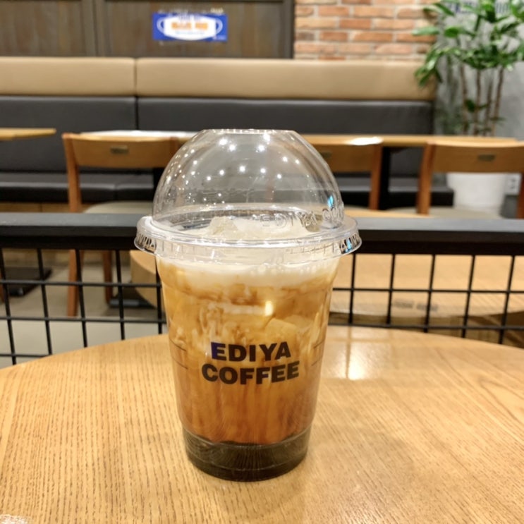  [이디야 메뉴 추천] 흑당 라떼 버블티 후기