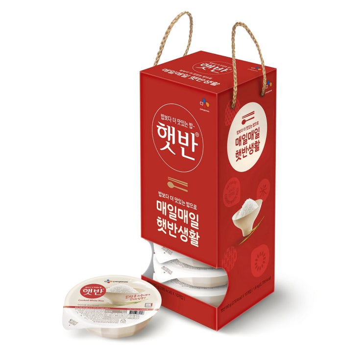 인기있는 햇반 매일 백미 즉석밥 박스, 180g, 10개(로켓배송) 좋아요