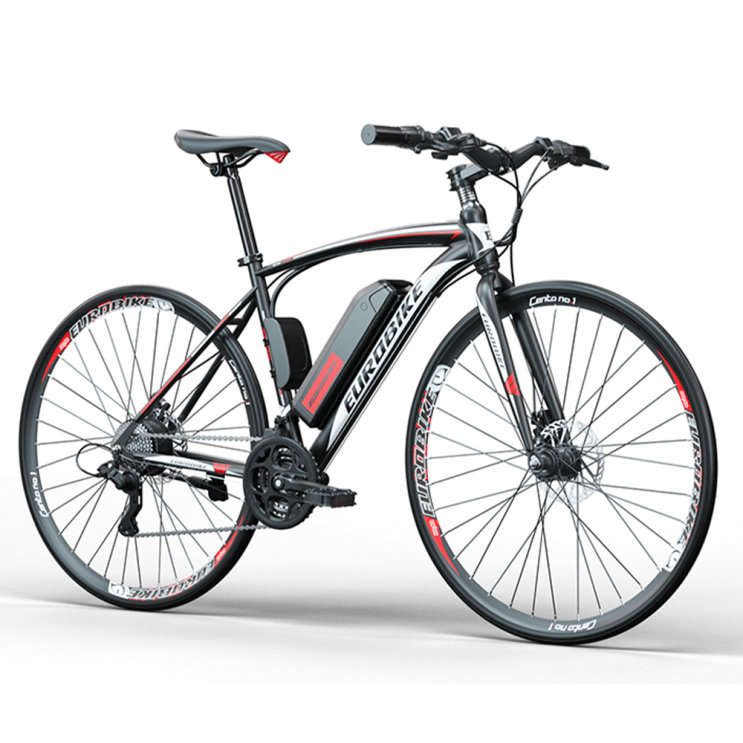 가성비 뛰어난 EUROBIKE 하이브리드형 700C 전기자전거36V250W8AH14AH, 8AH, 화이트블랙 추천해요 가성비 뛰어난 EUROBIKE 하이브리드형 700C 전기자전거36V250W8AH14AH, 8AH, 화이트블랙 추천해요