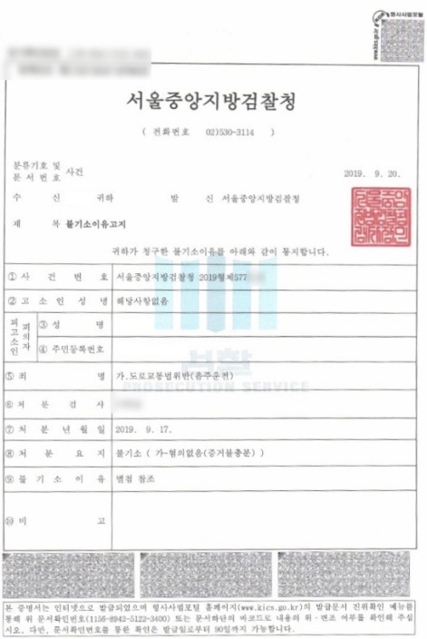 무면허 음주운전 및 보험사기 - 무혐의 받아낸 성공사례