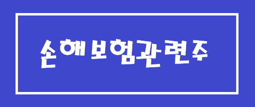  [주식공부]손해보험  관련주 정리