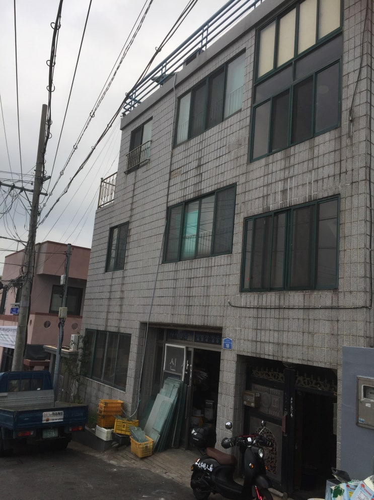  제주시 집수리/인테리어 : 옥상방수, 외부페인트 (원도심 재생사업), 신산목공소