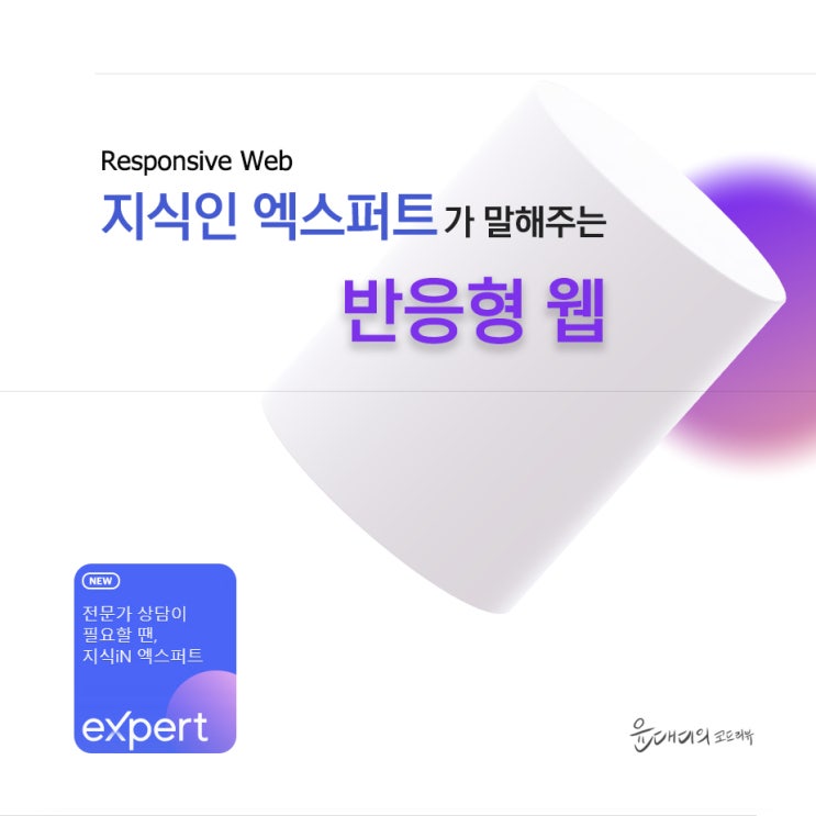  지식인 엑스퍼트가 말해주는 반응형 웹 (+ 실전 프로젝트 html 제공)