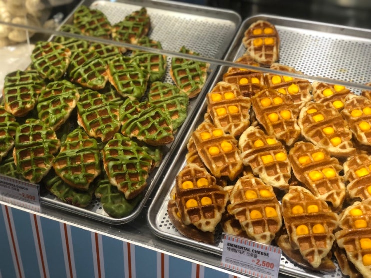  [판교 맛집] 판교 현대백화점 크로플 맛집, 와플샵(WAFFLE SHOP)