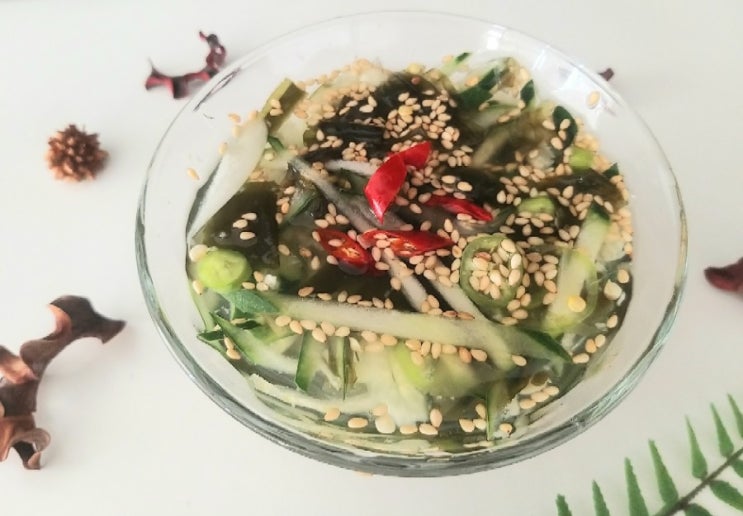  백종원 오이냉국, 미역오이냉국 새콤달콤 맛있게 만들기