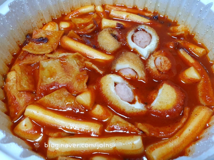 명일역 맛집 신불떡볶이 핫도그 통큰떡볶이 푸짐해